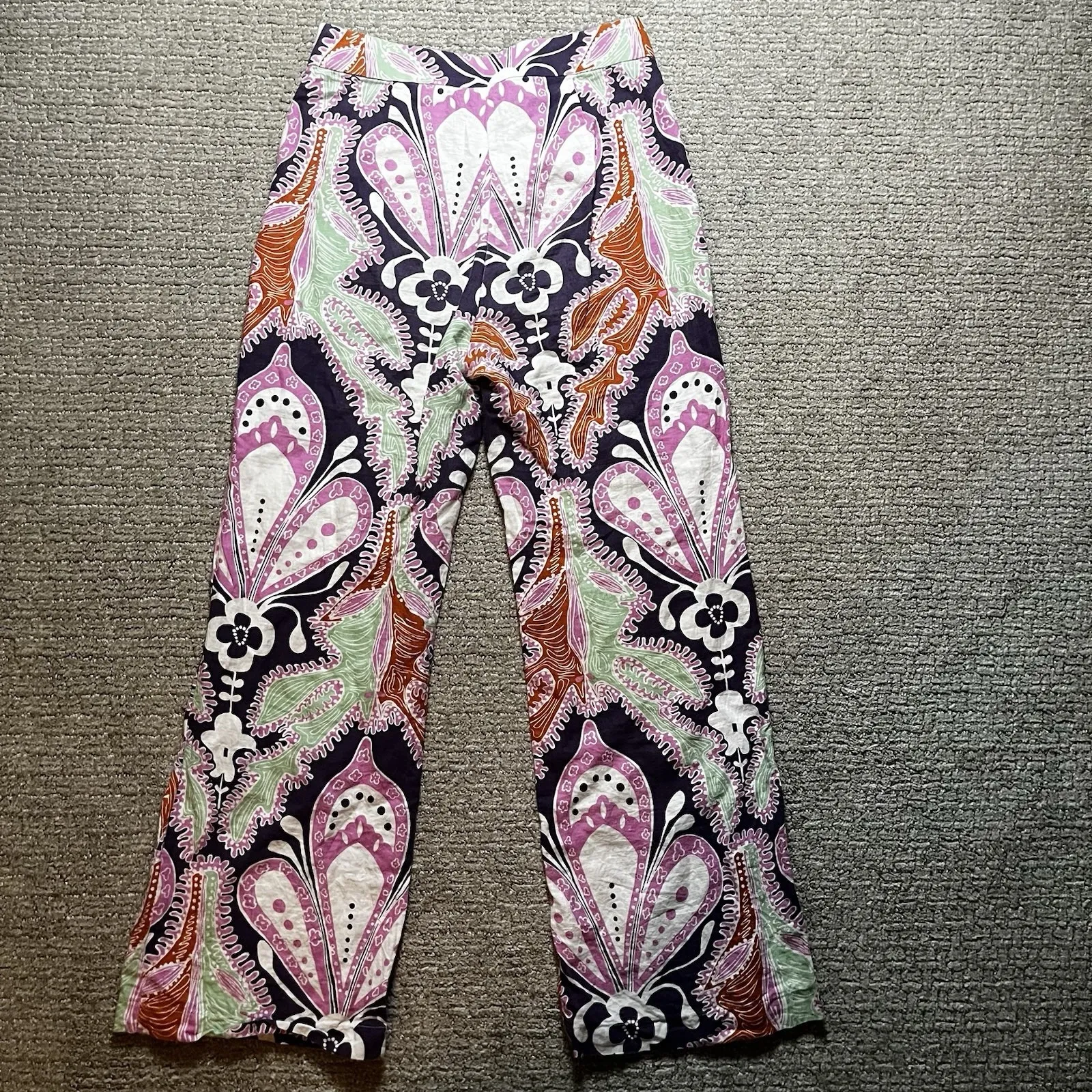 Zara‎ Woman's Medium Floral Flared Pants - Image 11