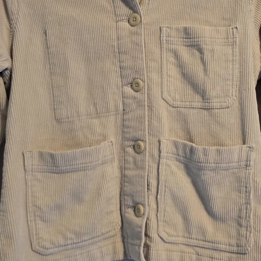 Everlane Light Tan Corduroy Utility Jacket - Image 11