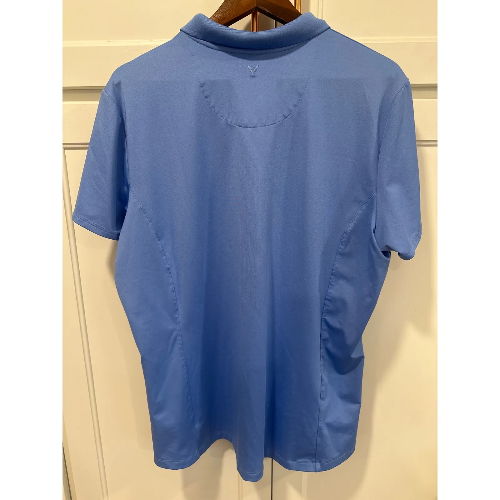 Callaway Women's Golf Polo Shirt Blue XXL Opti-Dri Performance Short Sleeve - Image 5