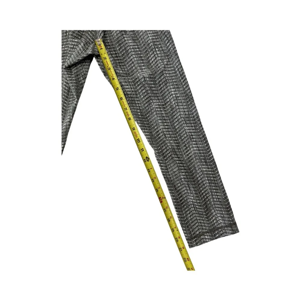 Lululemon Wunder Under 21” Leggings Size 4 Areow Jaquard Dark Olive Gray Sage - Image 5