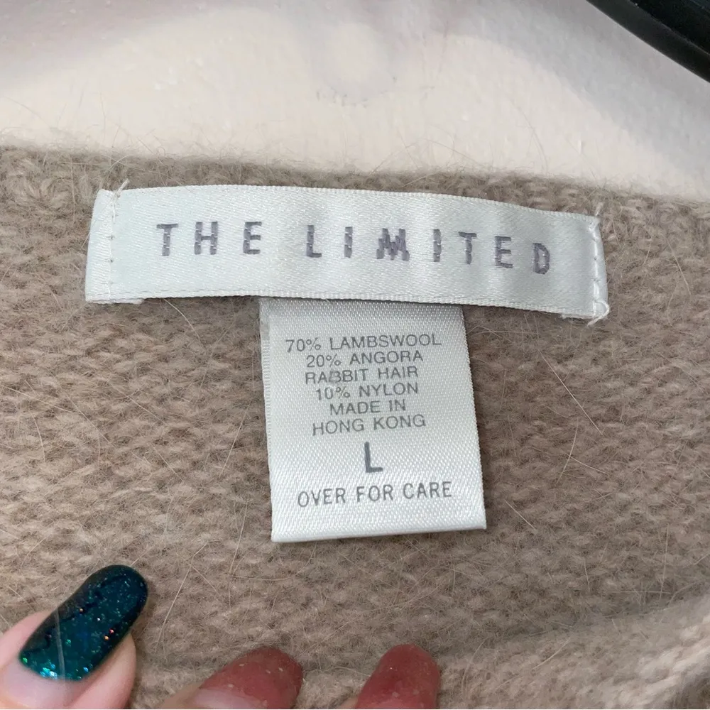 The Limited Vintage Lambswool and Angora Boxy Fit Sweater Size Large - Image 2