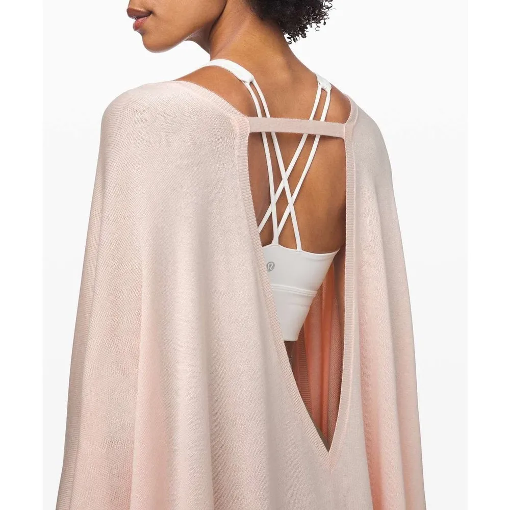 Lululemon Athletica Throw It‎ On Wrap In Pink Size 6 - Image 2