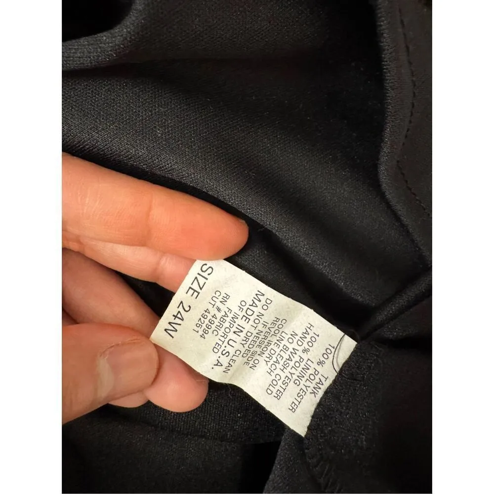 R & M Richards R&M Richard’s black blouse size 24 - Image 4