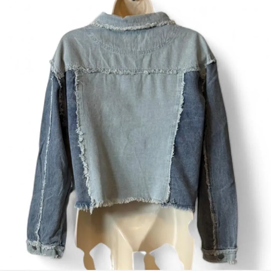 POL ‎ Patch Denim Jacket - Image 4