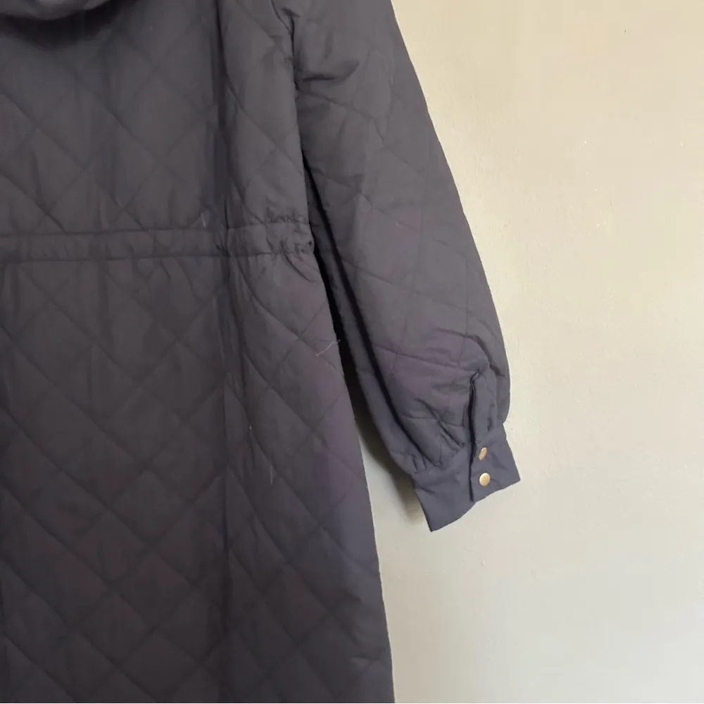 Cleobella davina quilted jacket black size small - Image 4