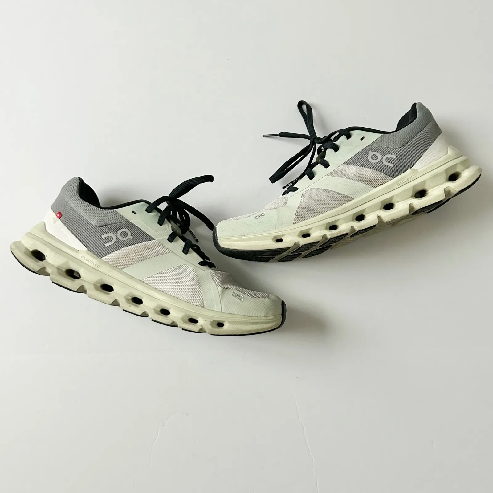 ON Cloudrunner Women's Running Shoes Frost Aloe Green Athletic Sneakers Size 8.5 - Image 7