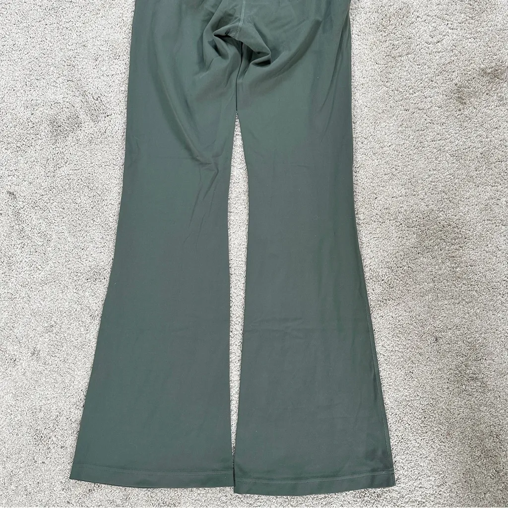 Lululemon Women’s Groove Super-High-Rise Flared Pant Nulu in Smoked Spruce 8 - Image 8