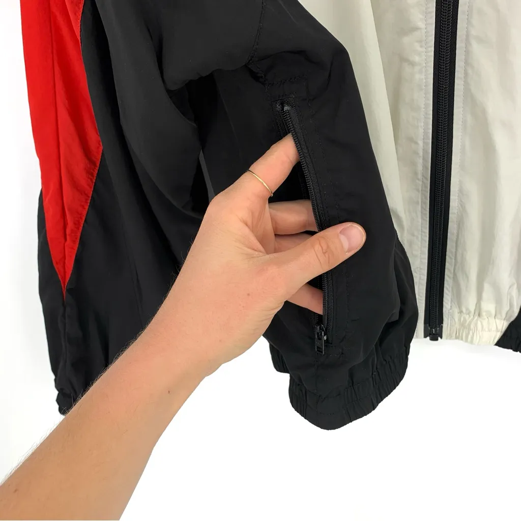 TNA McSweeney Anorak Jacket Red White Black XS - Image 5