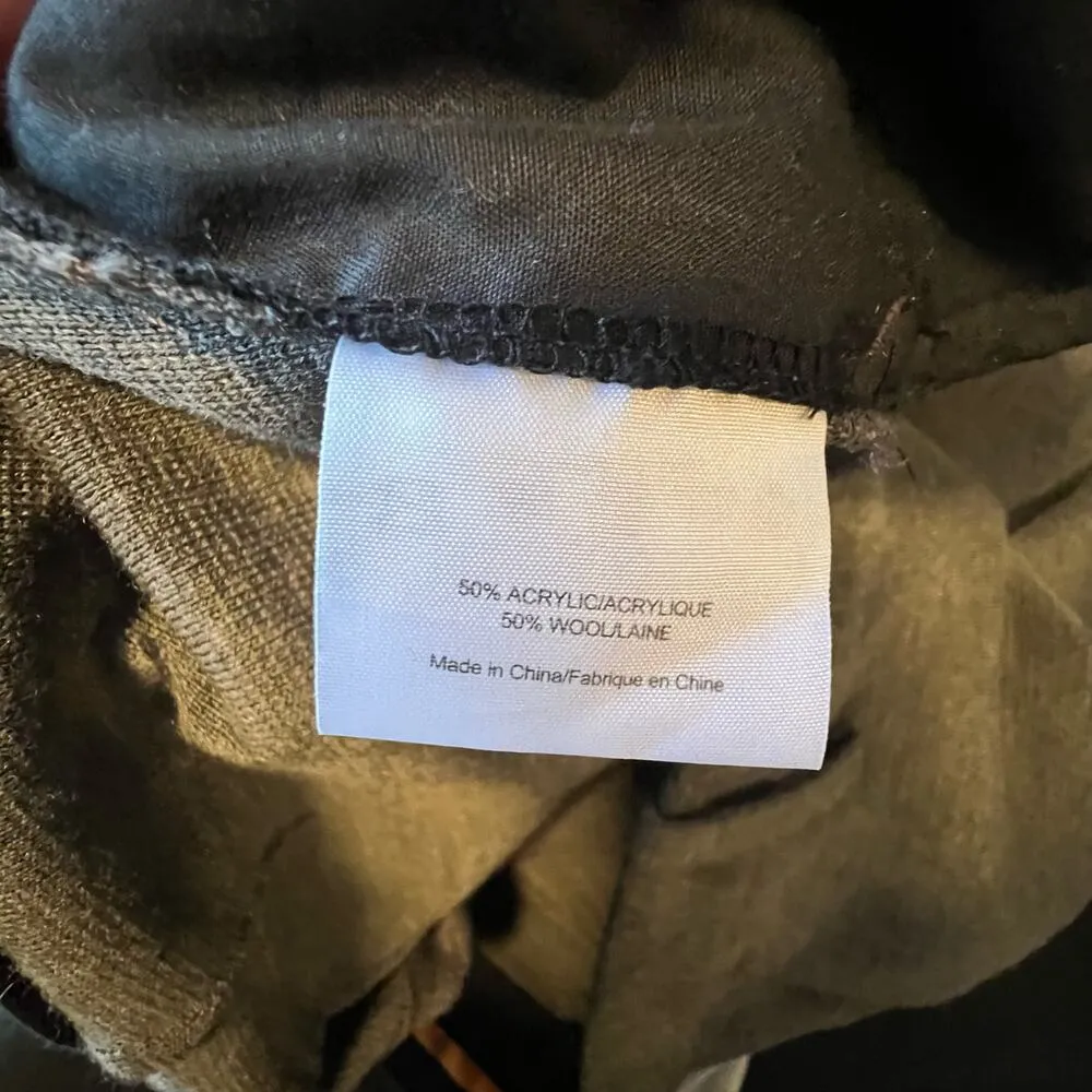 Tory Burch  Trousers Size 8 Grey Wool Blend Straight Leg - Image 7