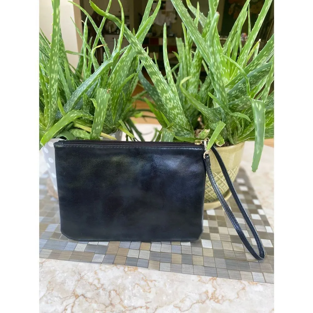 Victoria’s Secret wristlet - large black and sequin style - Image 2