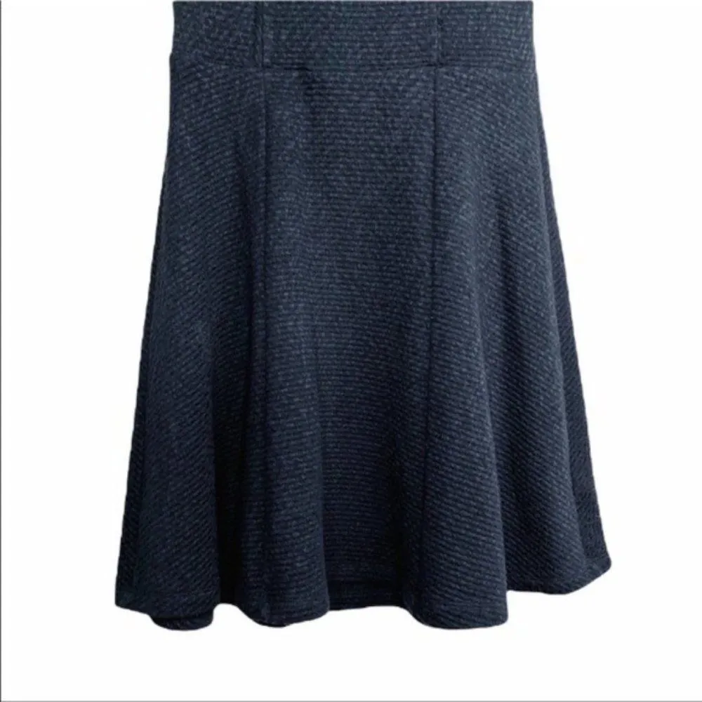 Free People Knit Fit and Flare A-Line Cap Sleeve Open Back Mini Dress - Image 94