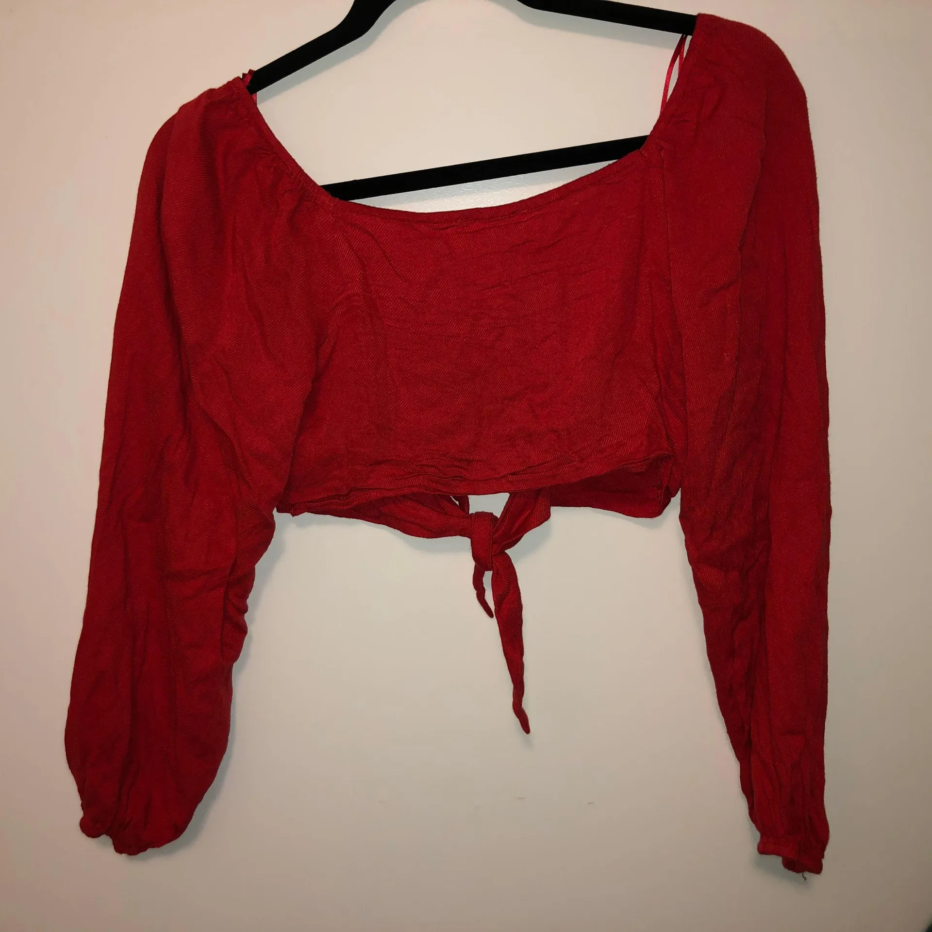 Red Double Tie Top - Image 4