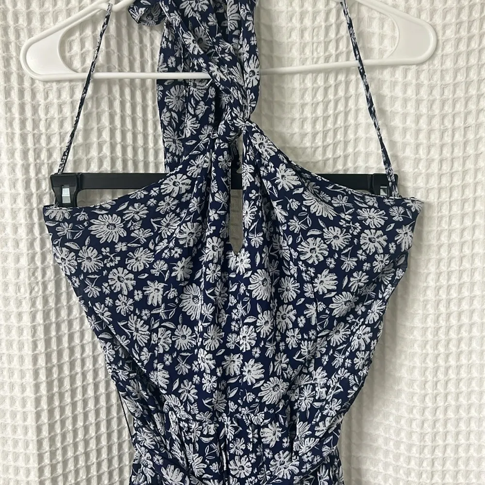 Vineyard Vines Floral Halter Maxi Sun Dress Size 8 New With Tags - Image 3