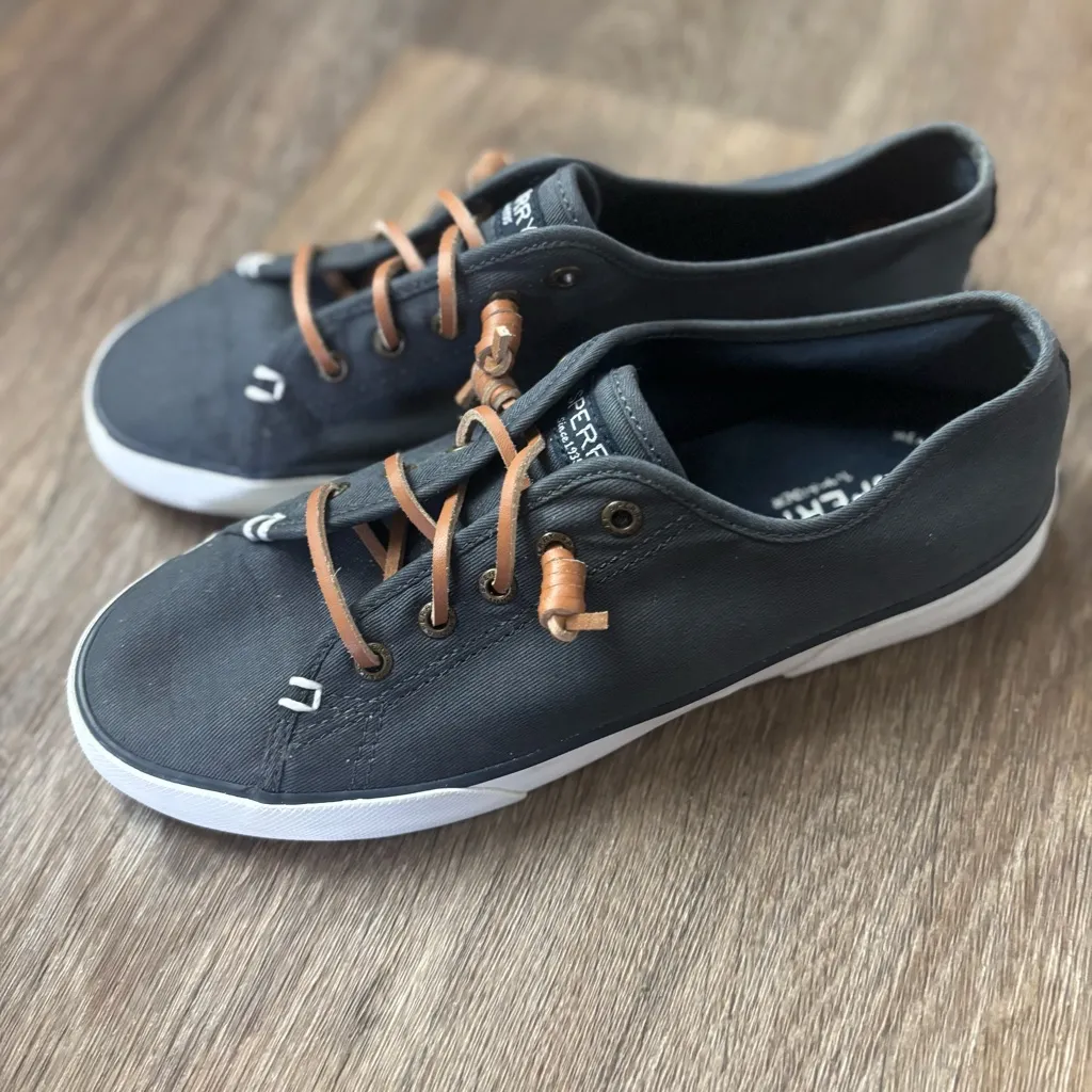 Sperry Top-Sider “Pier View” Navy Boat Slip-On Shoes Women’s 8 STS95129 - Image 2