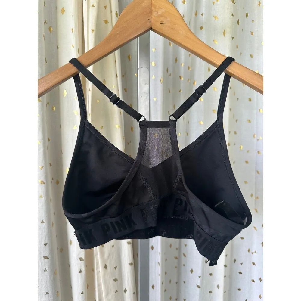 Victoria's Secret PINK Active Ultimate Lightly Lined Camo Mesh Sports Bra XS - Image 2