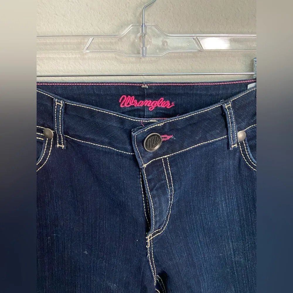WOMENS Wrangler Jeans Pink Label Cowgirl bootcut jeans - Image 2