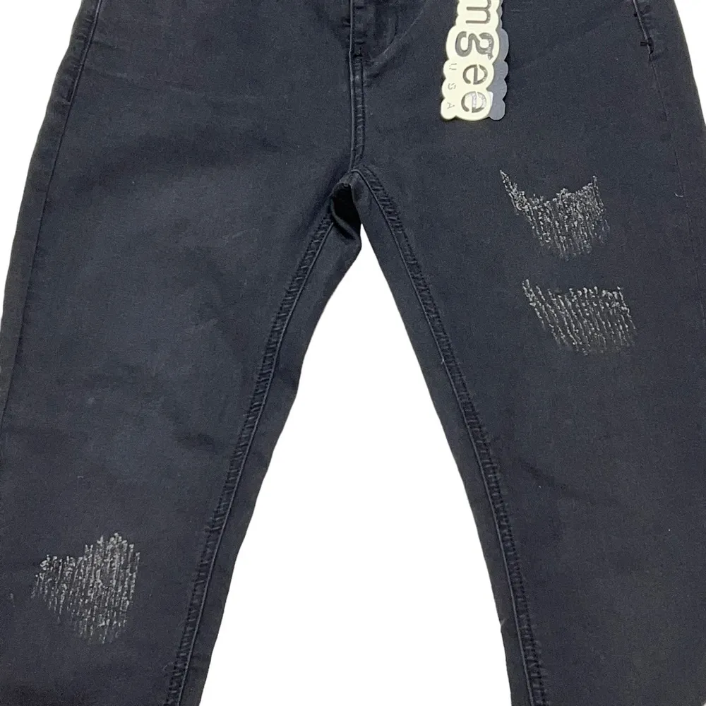 Umgee Lightweight Denim Jeans Lace up Hem - Image 10