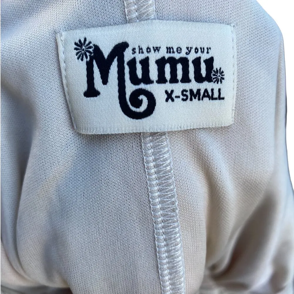 Show Me Your Mumu Kendall Maxi Dress Abers Babers Floral Women's Extra Small - Image 11