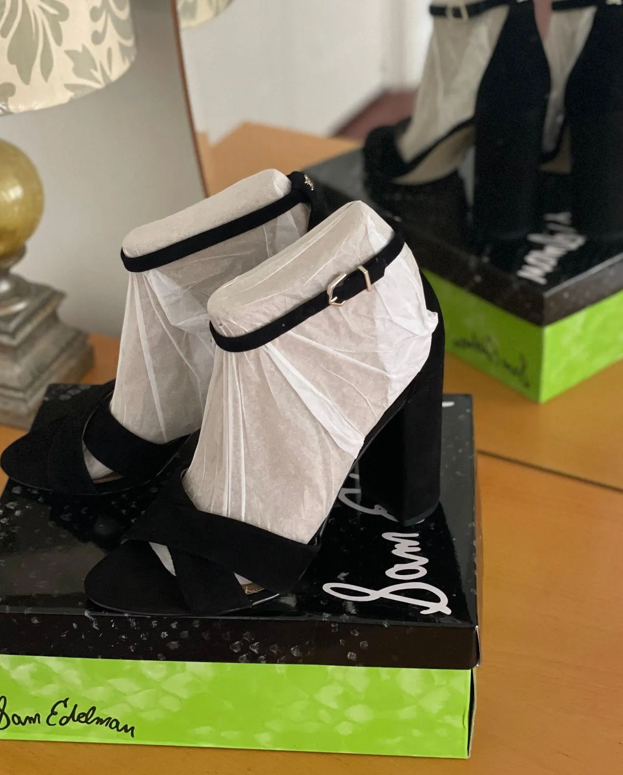 Sam Edelman Suede Sandals - Image 4