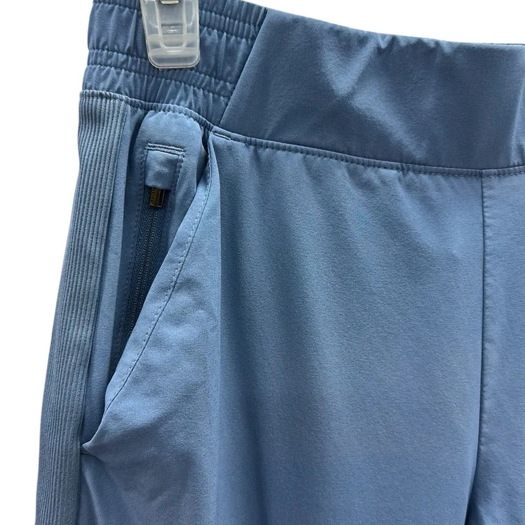 Athleta Brookyln Mid Rise Light Weight Jogger Pants Shadow Blue Womens 6 Petite - Image 3