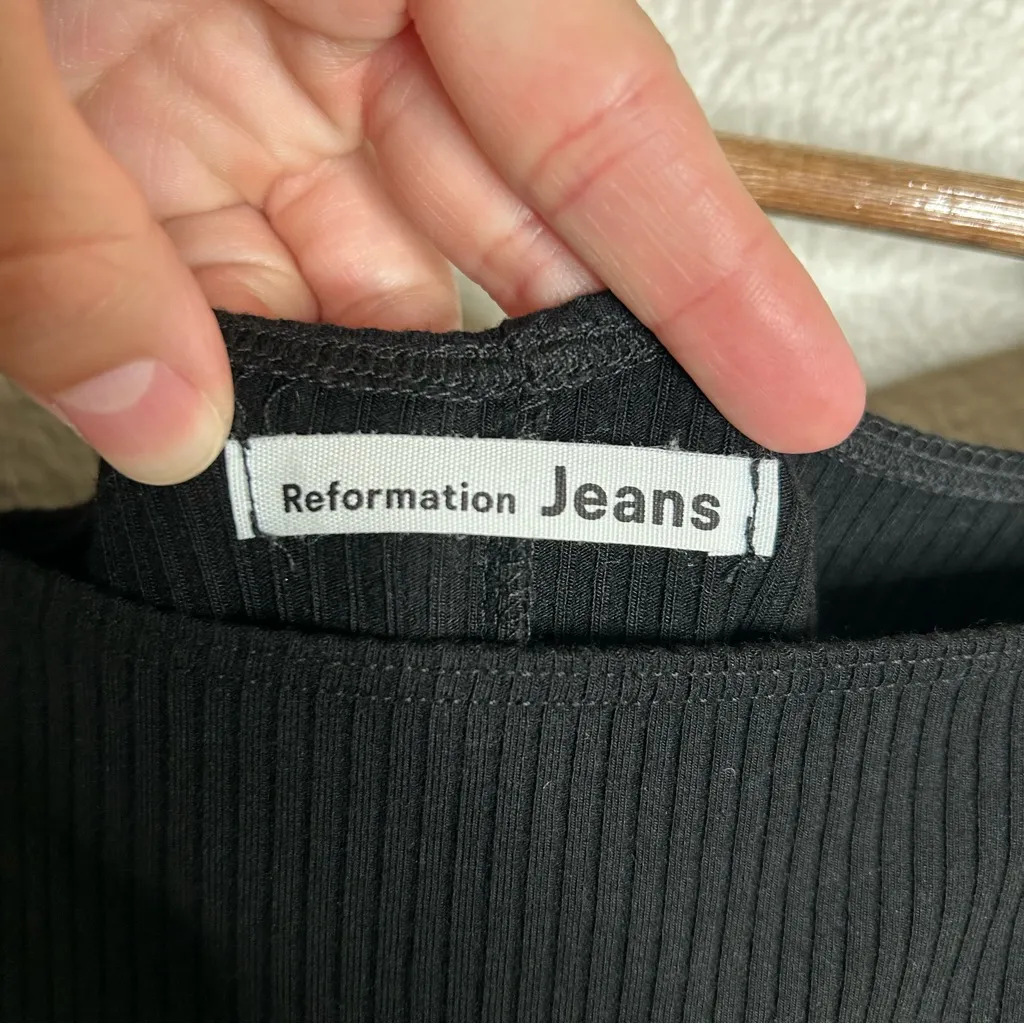 Reformation Wesley Jumpsuit black large - Image 12