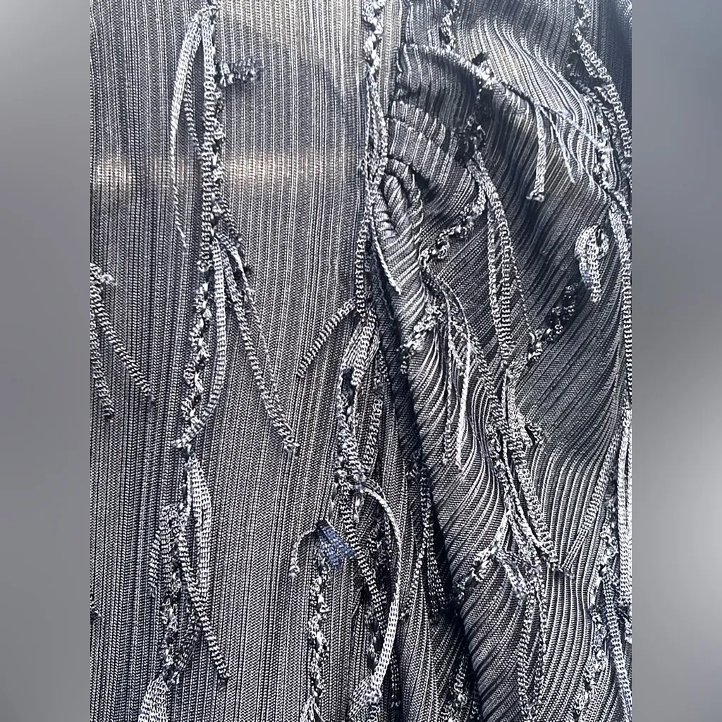 Zara Women’s Black Fringed Bodysuit Top - Image 13