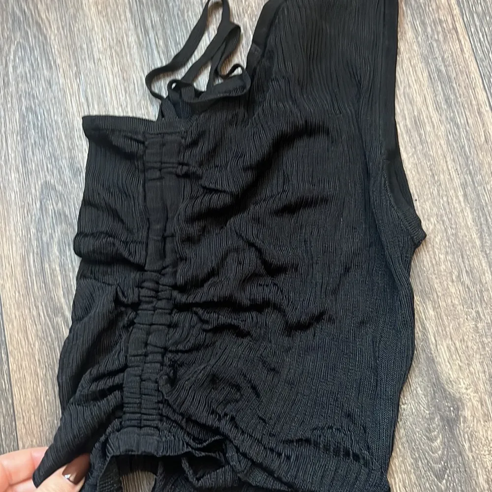 Karen Mullen Asymmetric Ruched Slinky Dress - Image 5