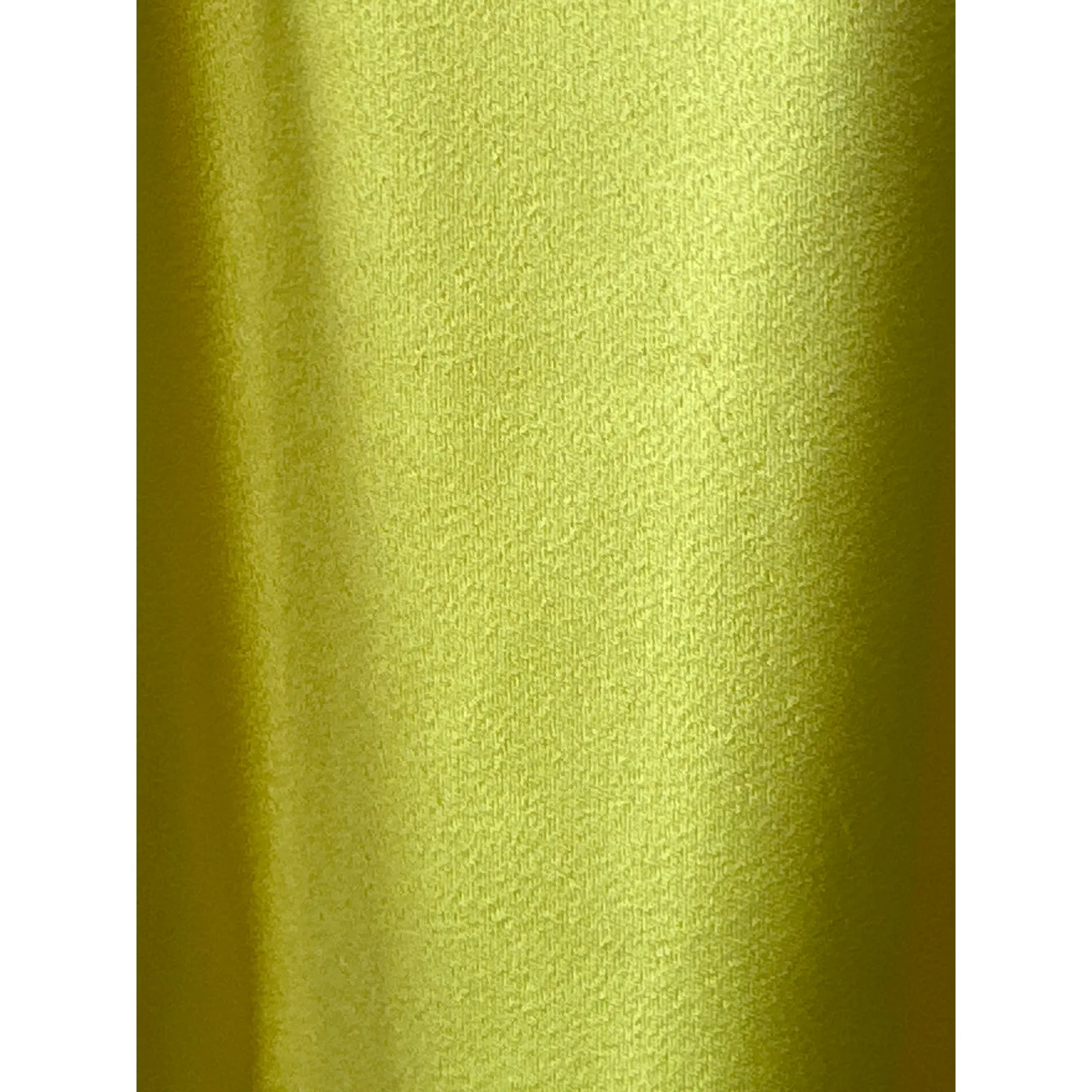Alice + Olivia Neon Yellow Satin Cowl Neck Slip Mini Dress Size 6 - Image 9