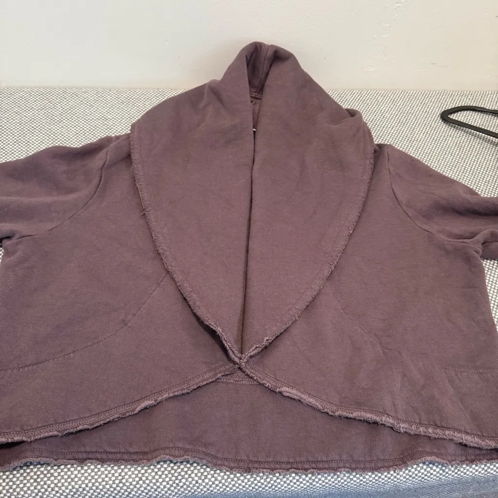 Bryn Walker  crop wrap Cardigan size S - Image 5