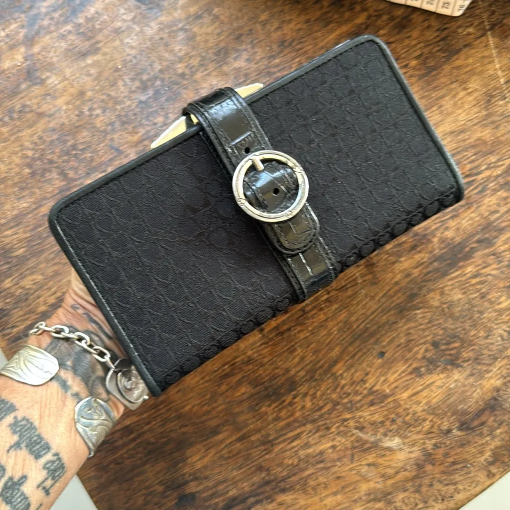 Brighton Black Heart Pattern Wallet - Image 11