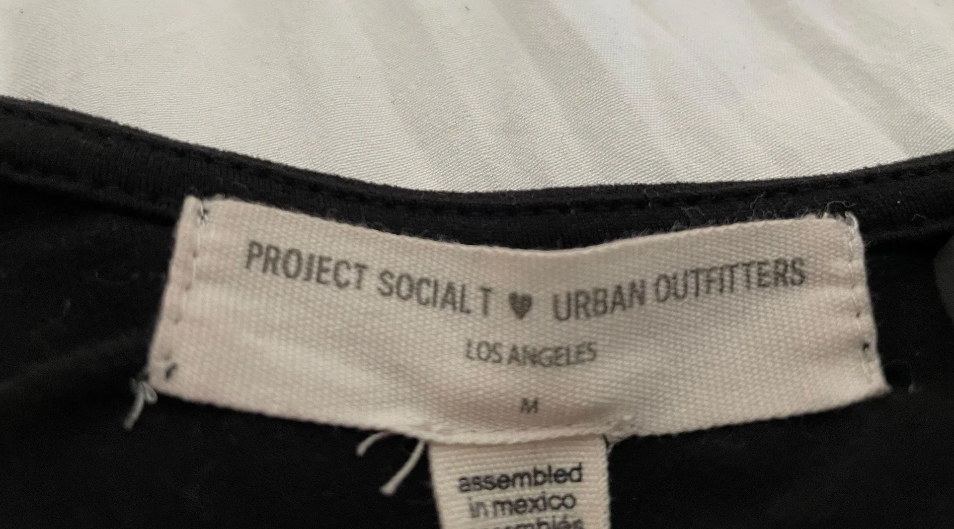 Project Social T One Shoulder Crop Top - Image 2