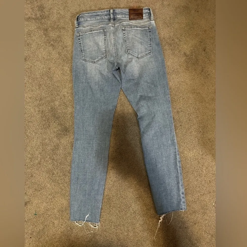 Lucky Brand Ankle Cheville Skinny Jeans Light Wash - Image 2
