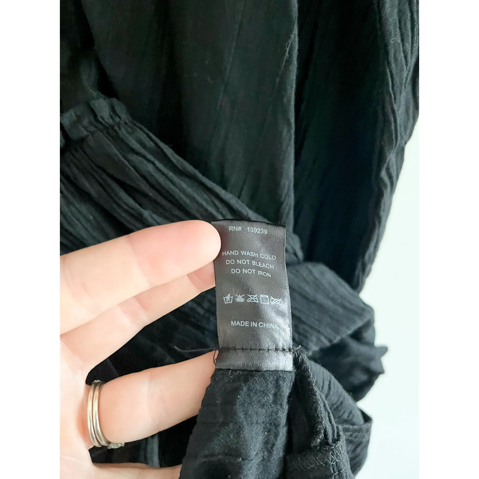 Tuckernuck | Pomander Place | Black Ophelia Coverup | Sz XS - Image 10