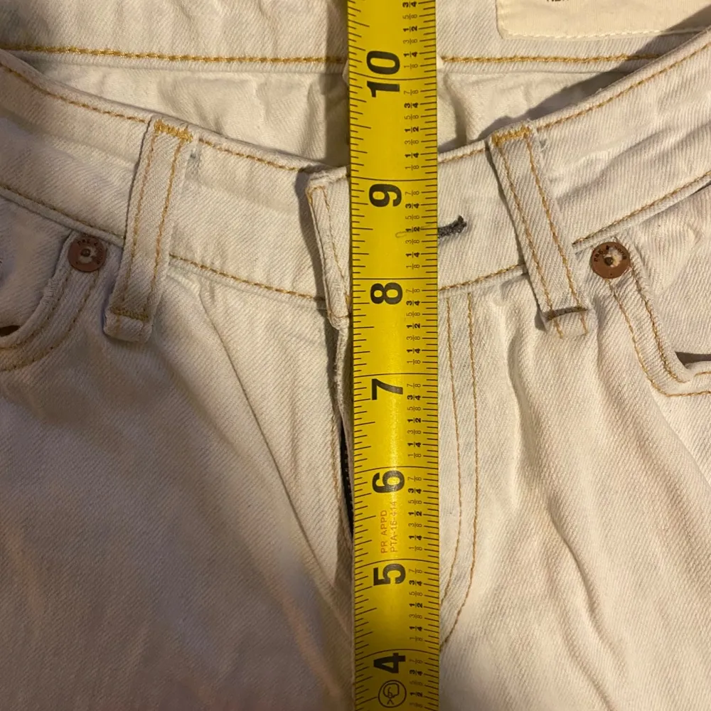 Rag & Bone Cate Mid Rise Ankle Skinny Primrose Whitewash - 25 - Image 9