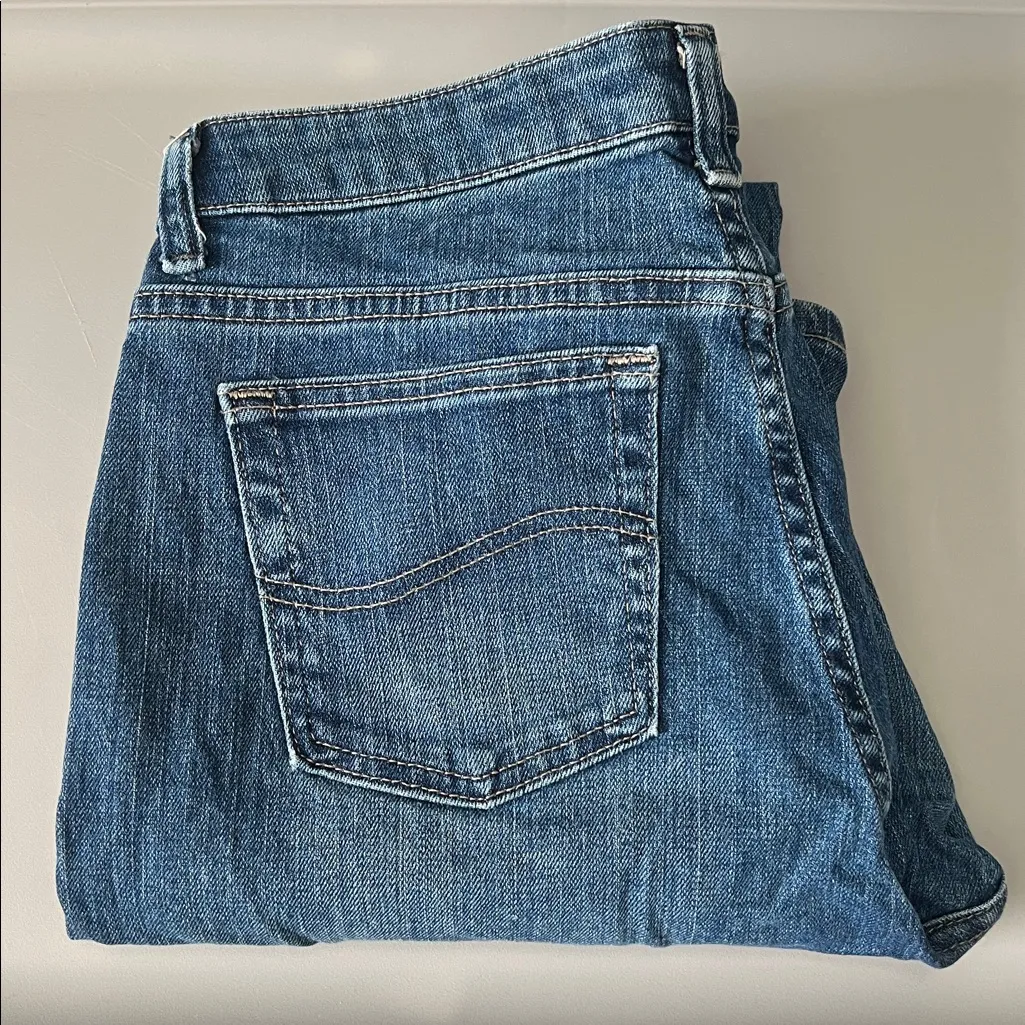 Lee Natural Bootcut Jean Medium Wash Size 10 - Image 2