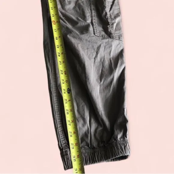 Garage Women’s Harlowe Parachute Cargo Pant Jogger Light Brown Size S - Image 11