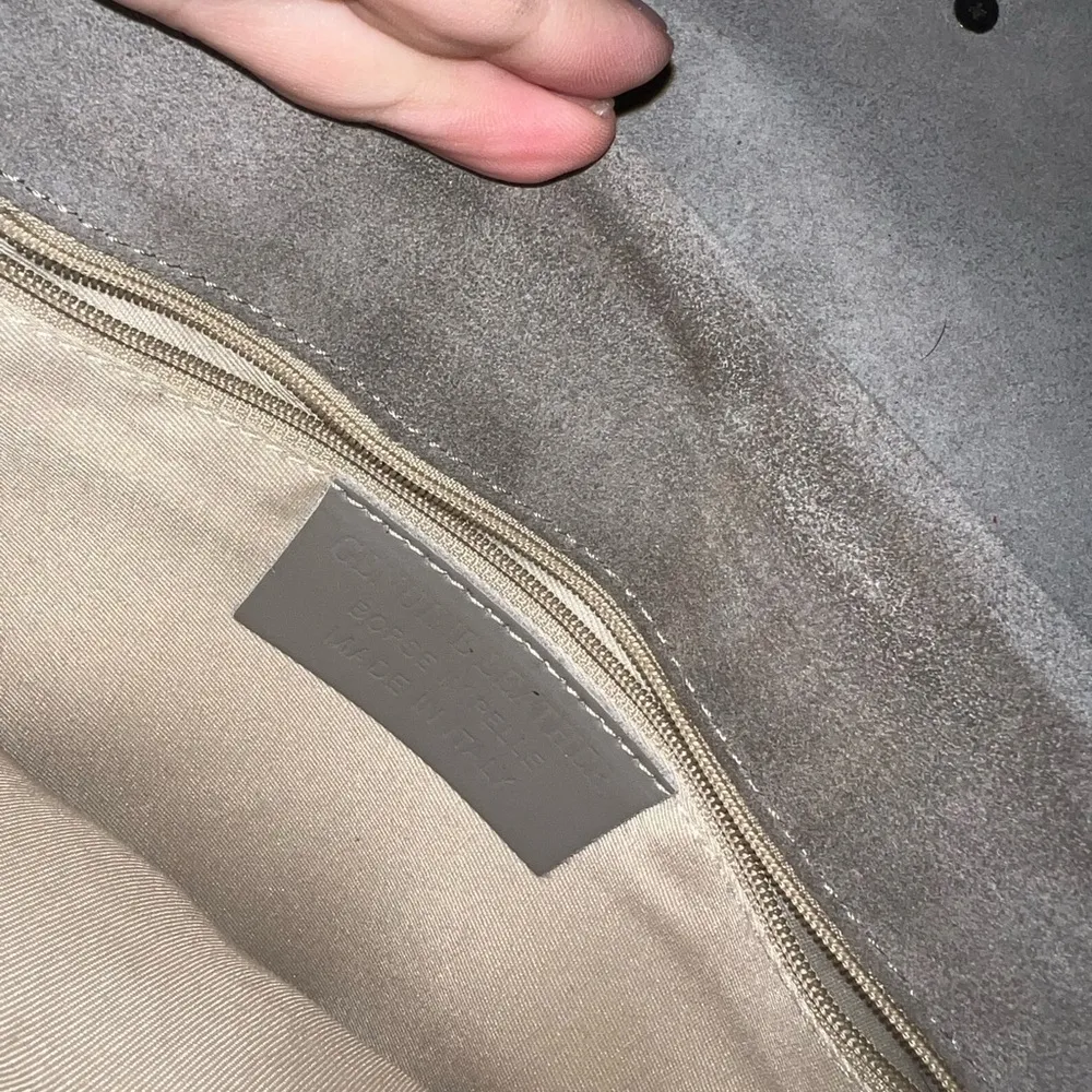 Made in Italy Borse in Pelle Genuine Leather Suede Metal Crossbody Should Clutch - Image 4