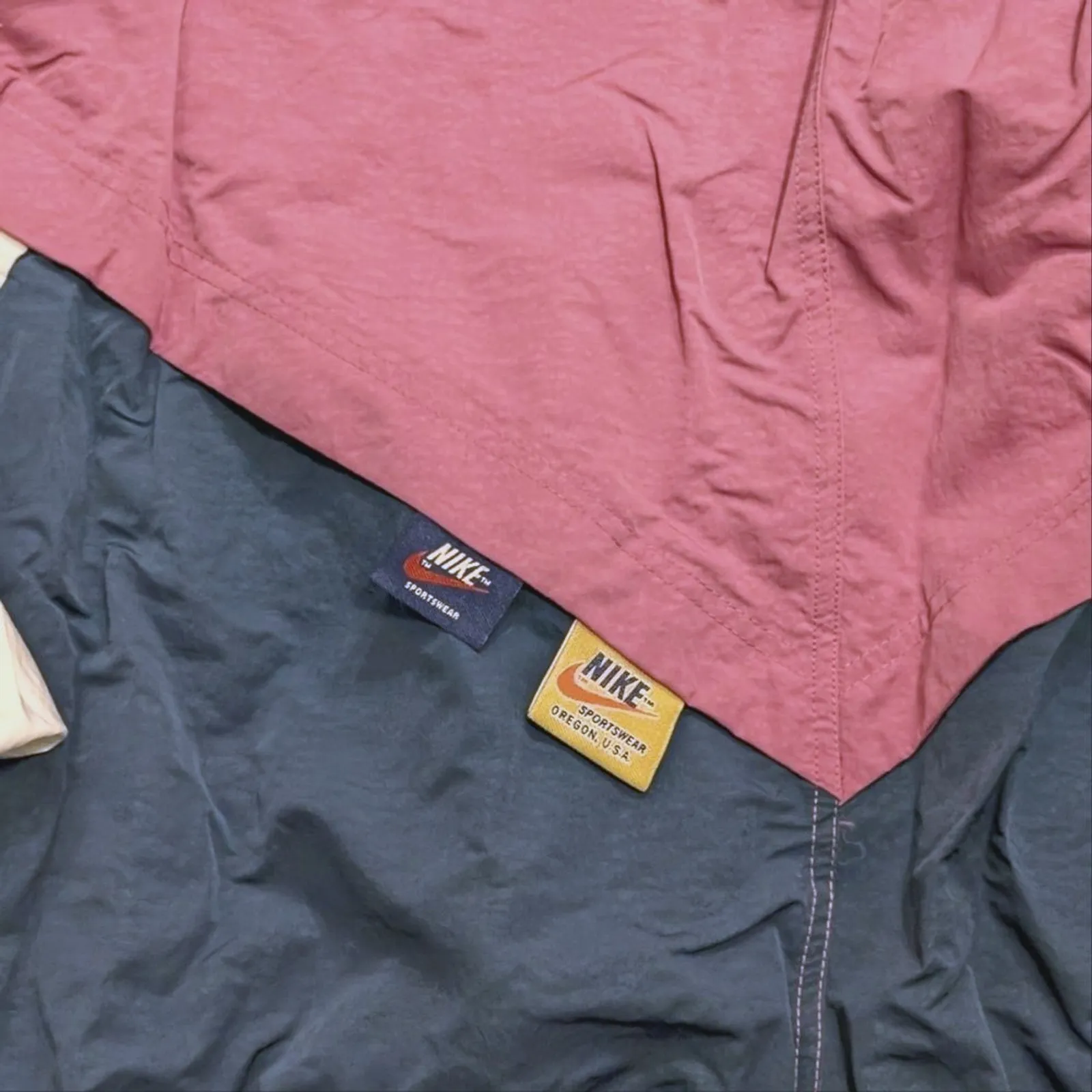 🆕 NIKE Plus 1X Long Tunic Track Jacket Purple Teal White Windbreaker Coat NWT - Image 5