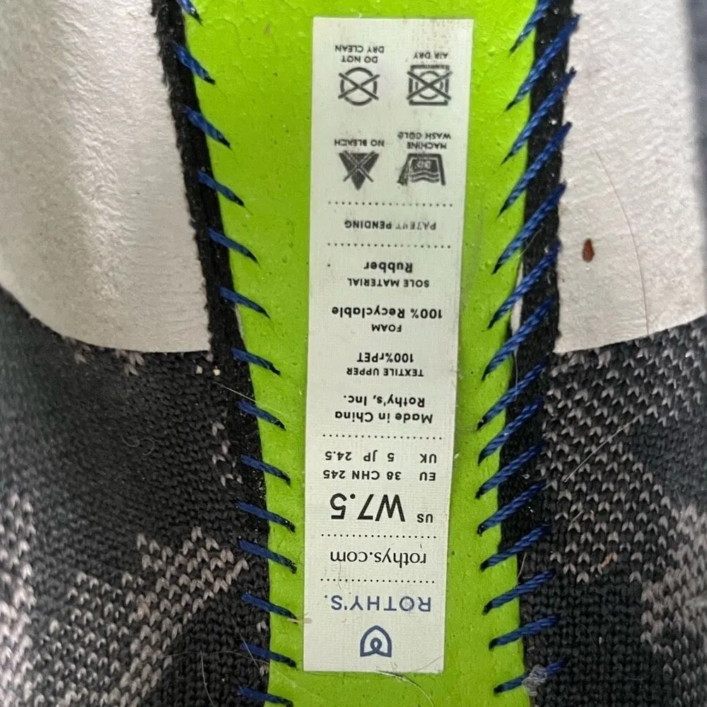 Rothy’s Loafer Botanicamo Gray Size 7.5 - Image 3