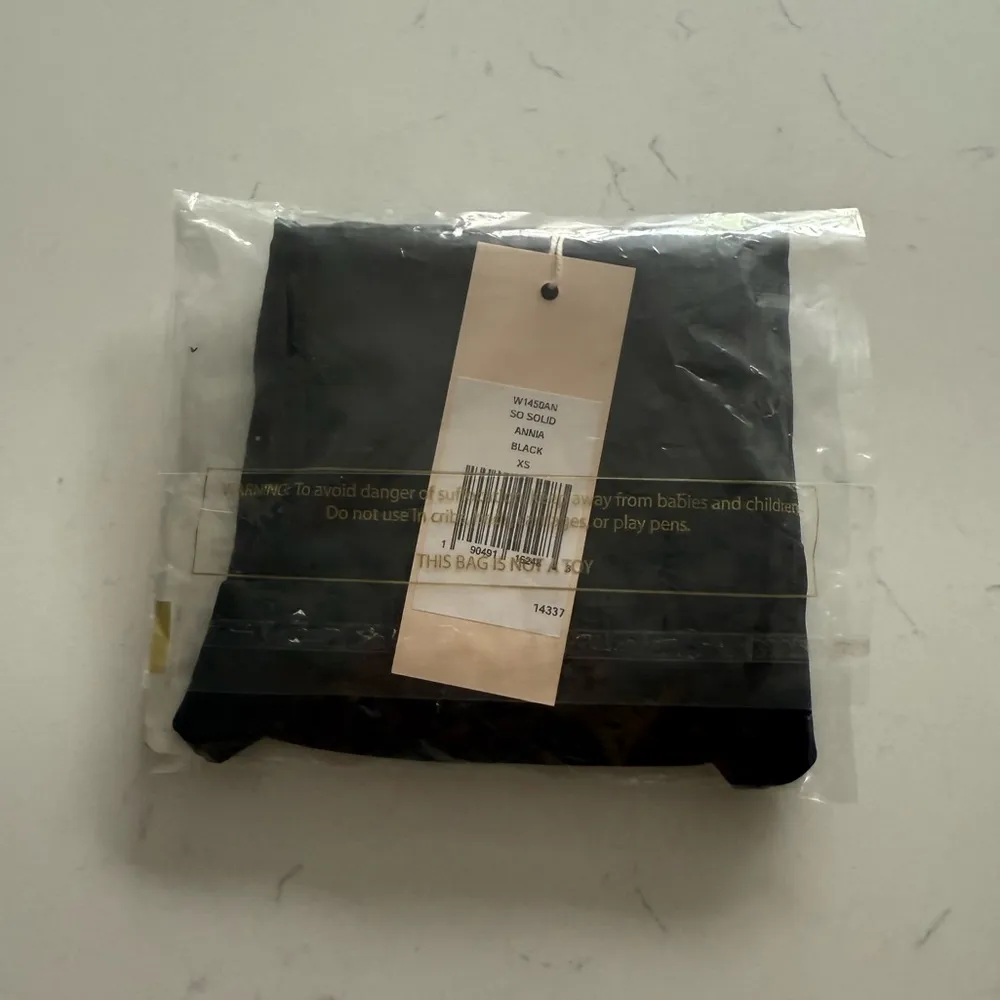 Eberjey So Solid Annia Bikini Bottom‎ - Size XS - Black - NWT - Image 5