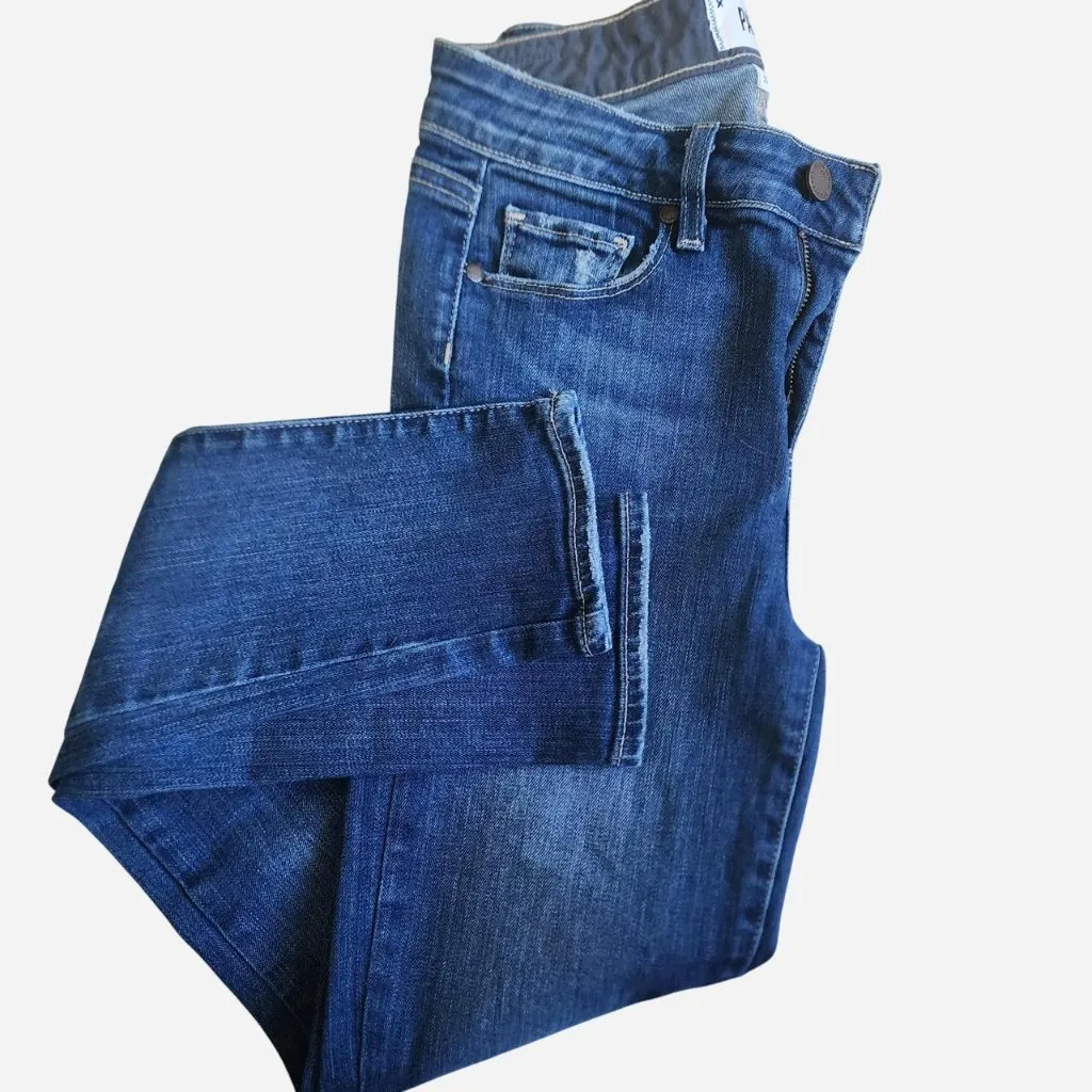 Paige Horton Skinny high-rise blue jeans Size 25 - Image 6