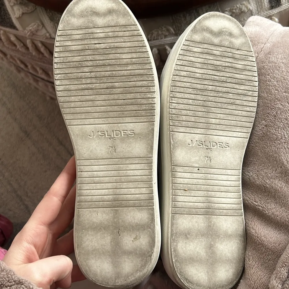 JSlides J/SLIDES Norris High Top Leather Platform Sneaker in Black - Image 8