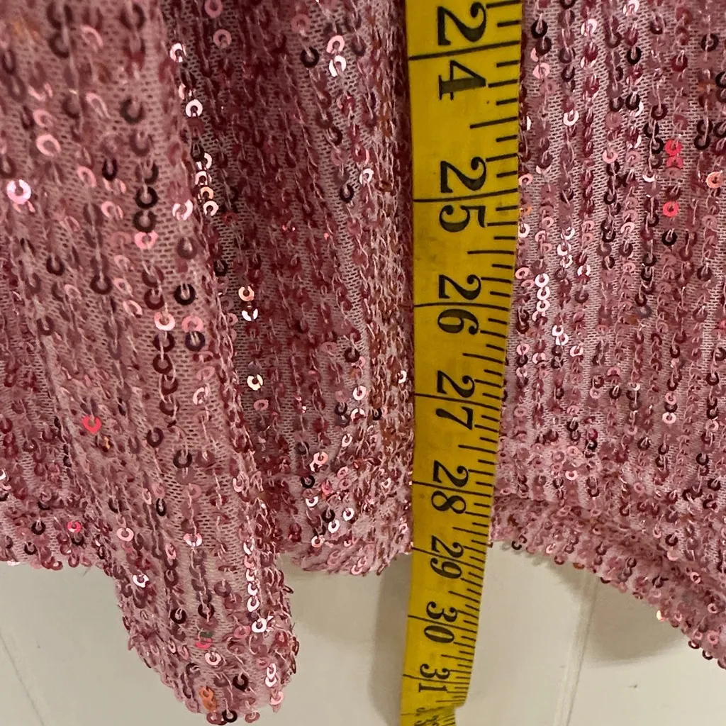 POL Princess Sparkling Pink Button Down Shirt - Image 6