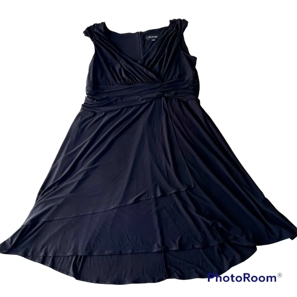 Scarlett Nite black formal dress wrap 22W plus size - Image 2