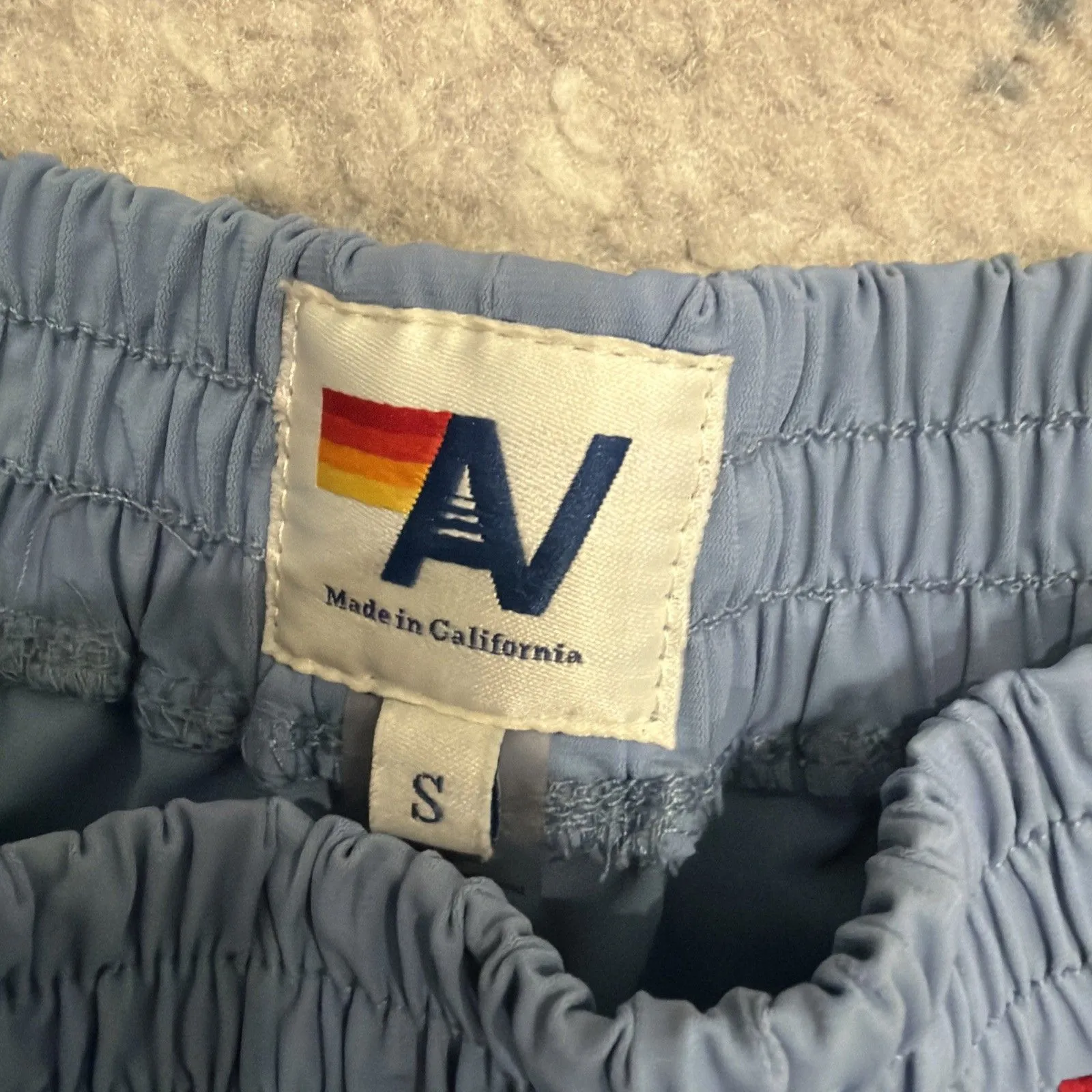 AVIATOR NATION WOMEN'S 5 STRIPE FLEX BOARD SHORTS - ISLANDA RAINBOW Size Small - Image 3