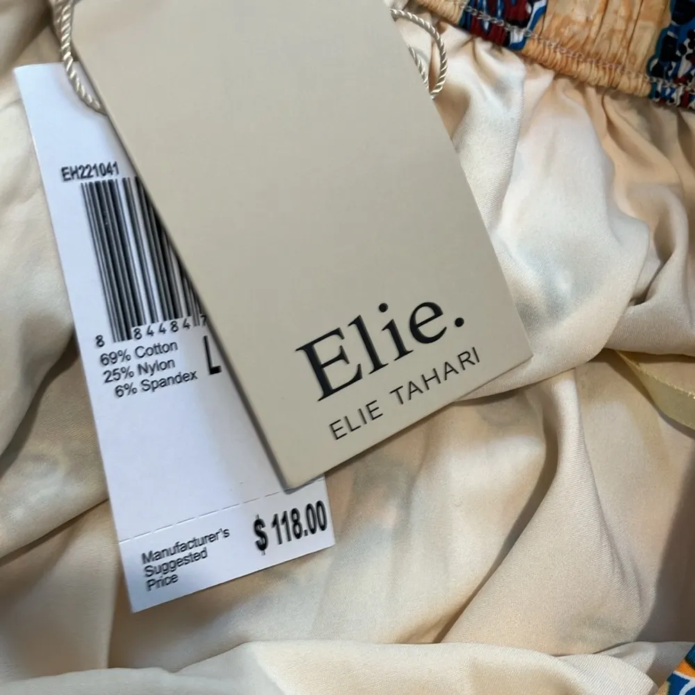 Ellie maxi skirt fall colors elastic waist cute w/ a rust colored blouse NWT - Image 6