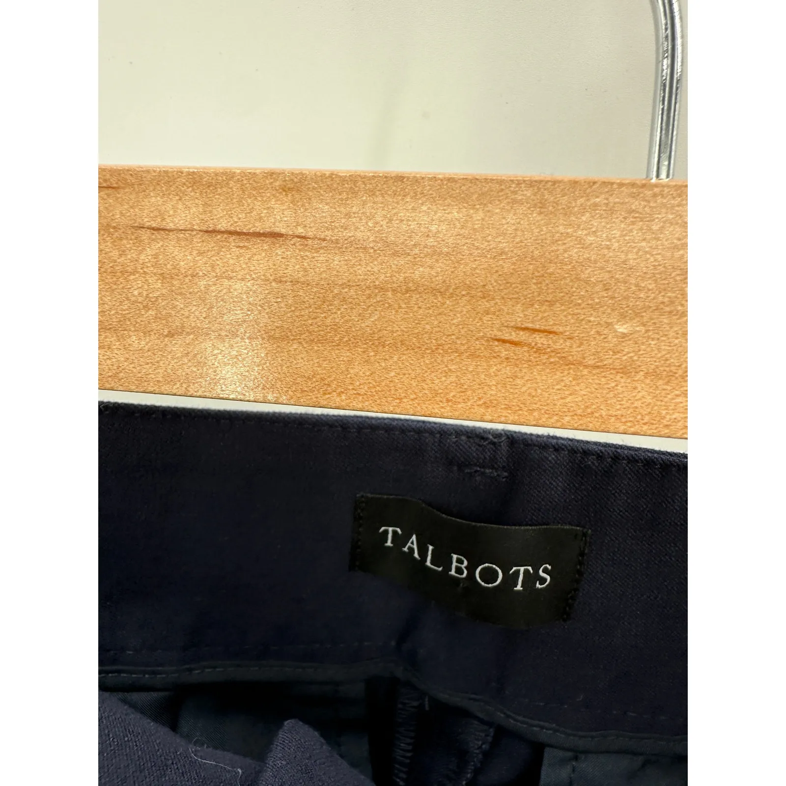 Talbots Women Newport Navy Blue Dress Pants Size 2 Trousers Slacks Career Office - Image 5