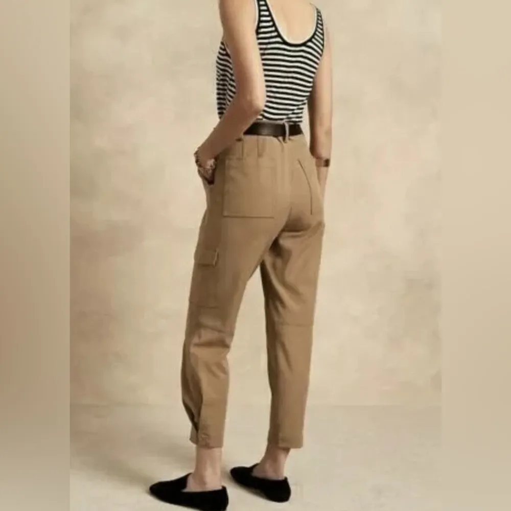 NWOT Banana Republic Slim Refined Stretch Cargo Khaki Pants - Image 8