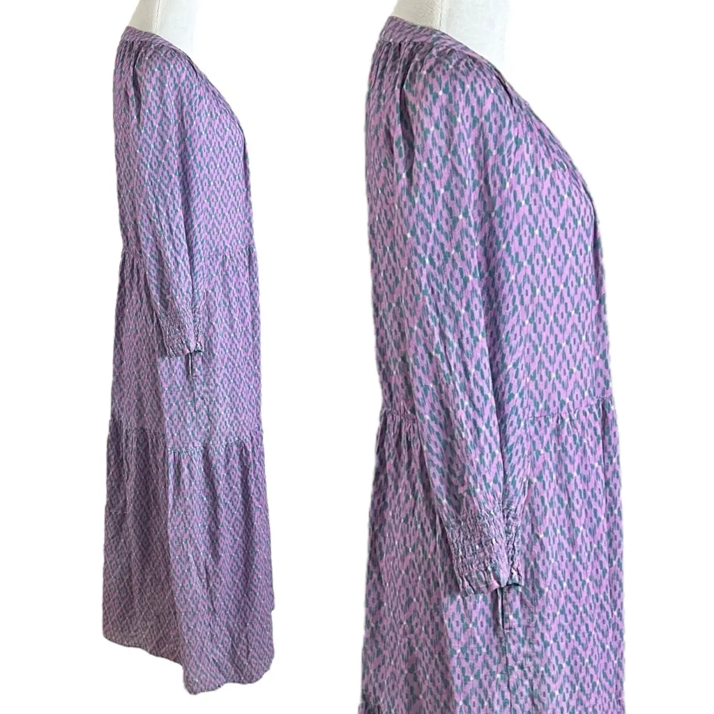 XiRENA Olsen Bloomfield Midi Dress Purple Size M - Image 4