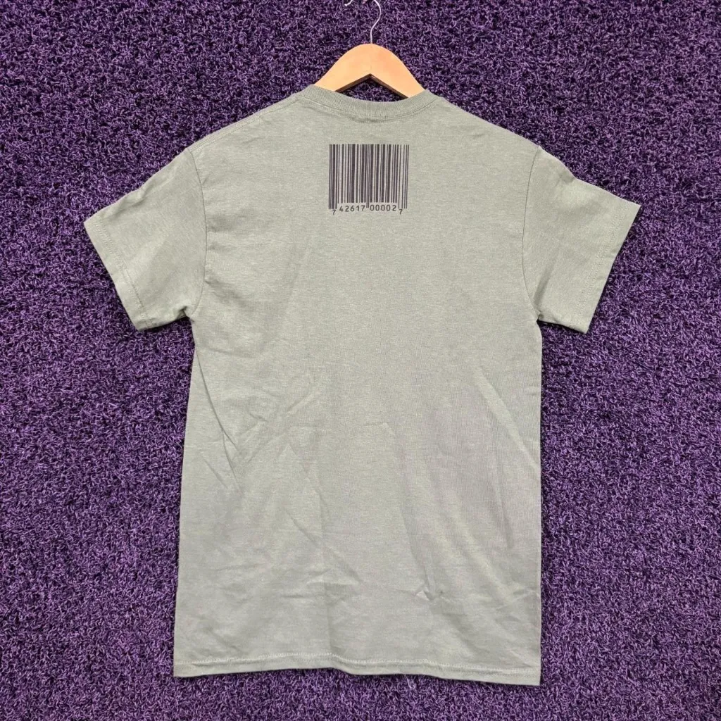 Slipknot Masked Up Crew & Barcode Heavy Metal Band T-Shirt M - Image 3